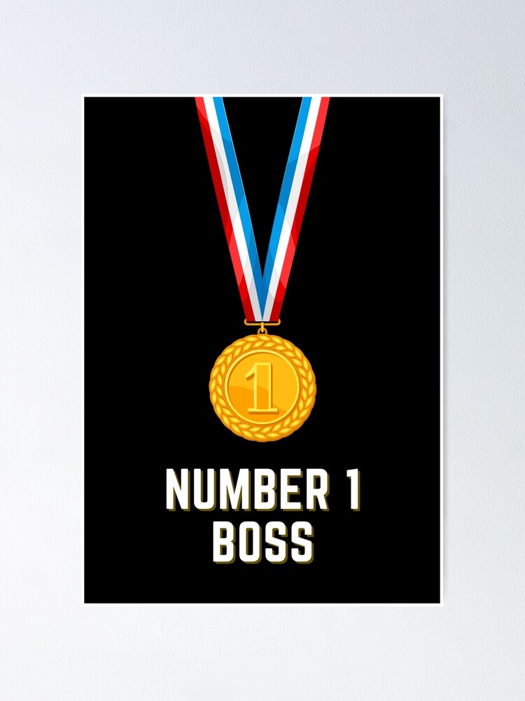 Number Boss With Medal