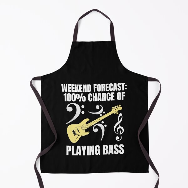 Item preview, Weekend Forecast Bass Player Themed T Shirt Merch designed and sold by PRINTS2HOT.