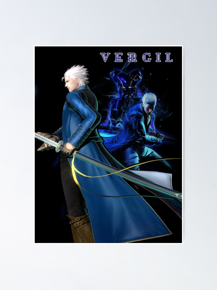  Devil May Cry Vergil Canvas Art Poster and Wall Art