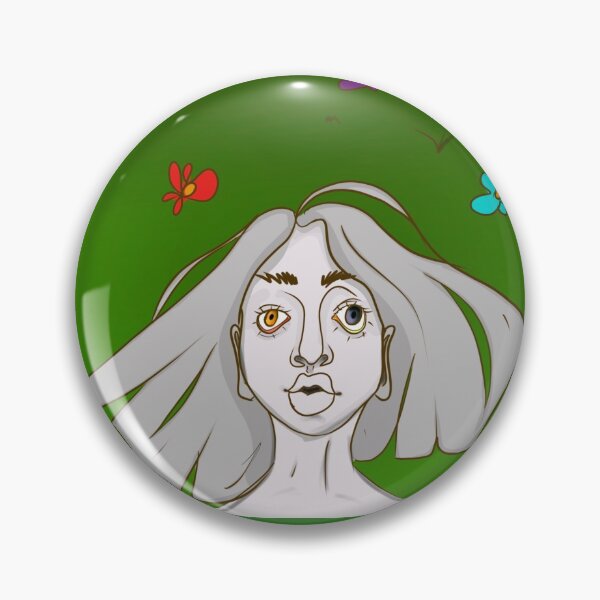 Item preview, Girl in Flowers designed and sold by Tripyygirlart.