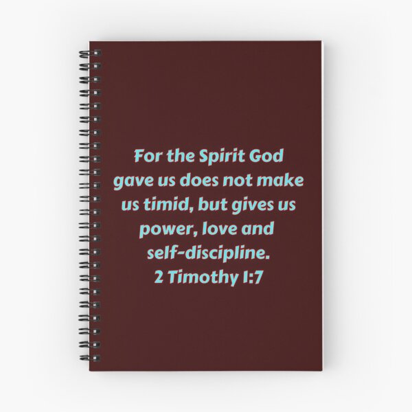 Item preview, Bible Verse 2 Timothy 1:7 designed and sold by Prayingwarrior.