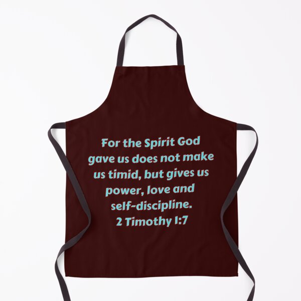 Item preview, Bible Verse 2 Timothy 1:7 designed and sold by Prayingwarrior.