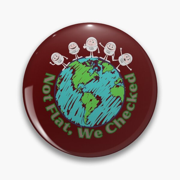 Item preview, Not Flat We Checked designed and sold by rossdave.