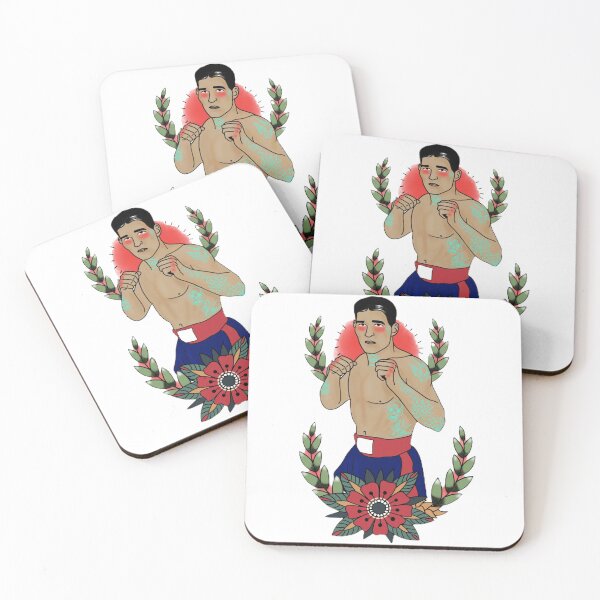 Item preview, American Traditional Boxer Tattoo designed and sold by MORIANO TATTOOS.
