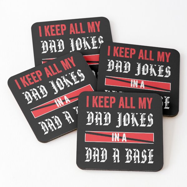 Item preview, I Keep All My Dad Jokes In A Dad A Base designed and sold by Luvjesus2.