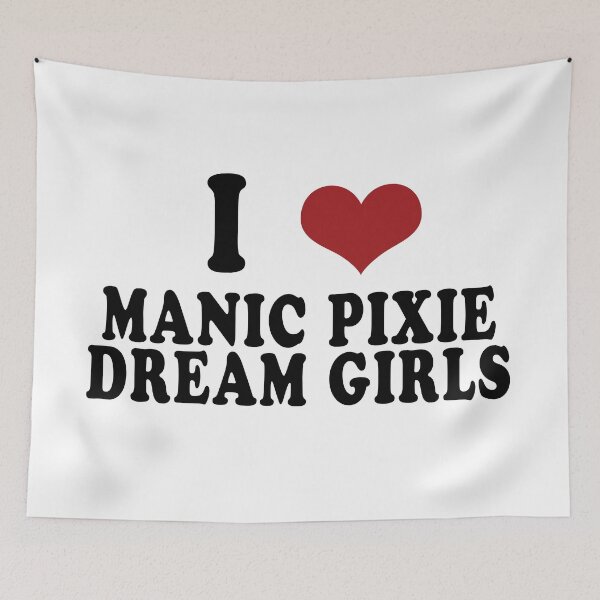 Item preview, I Heart Manic Pixie Dream Girls Print designed and sold by gnomeapocalypse.