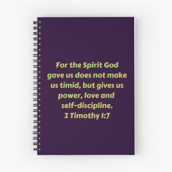 Item preview, Bible Verse 2 Timothy 1:7 designed and sold by Prayingwarrior.