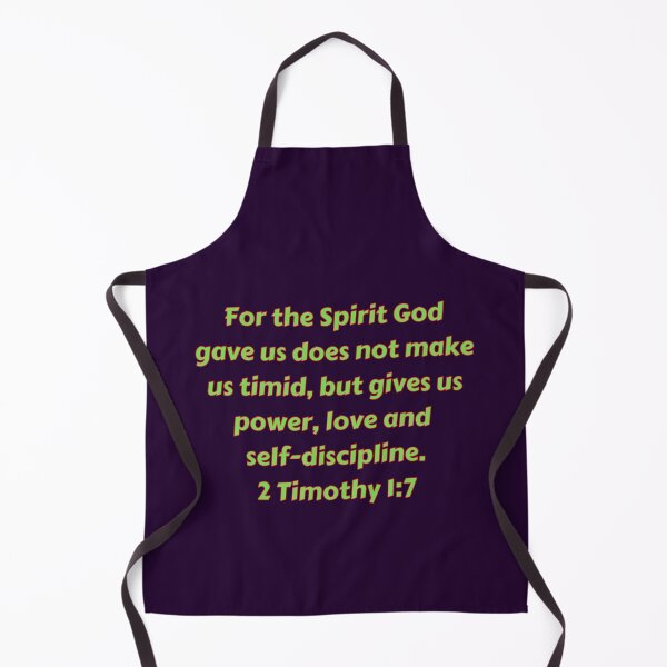 Item preview, Bible Verse 2 Timothy 1:7 designed and sold by Prayingwarrior.