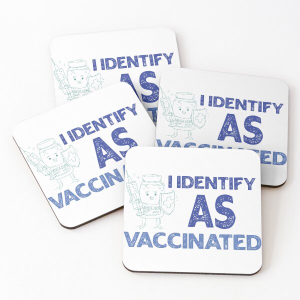 Item preview, I Identify As Vaccinated designed and sold by Ras-man93.