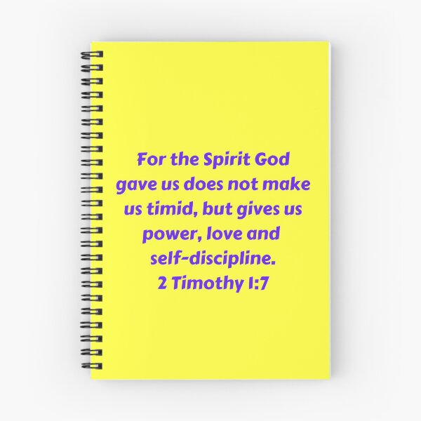 Item preview, Bible Verse 2 Timothy 1:7 designed and sold by Prayingwarrior.