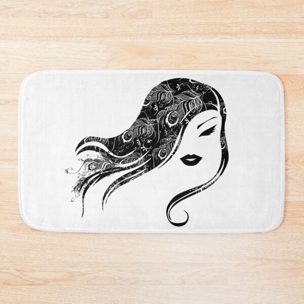 Item preview, Flower Line Art Mandala Girl designed and sold by TheImperfecto.