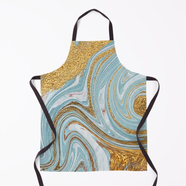 Item preview, Marbled Art Pattern in Beautiful Blue Waves Turquoise Water designed and sold by ArtBIU.
