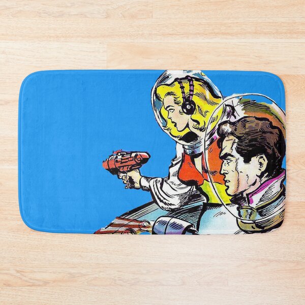 Item preview, Astronaut Couple with Rayguns, Comic Book designed and sold by Nostrathomas66.