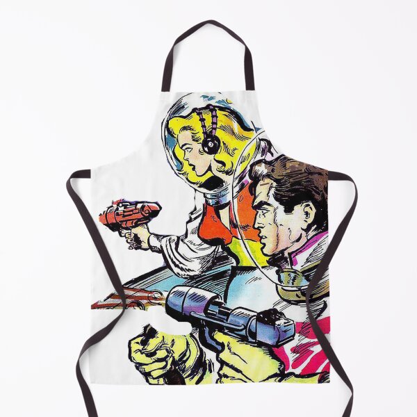 Item preview, Astronaut Couple with Rayguns, Comic Book designed and sold by Nostrathomas66.