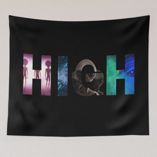 Item preview, HIGH | SMART SUCCESSFUL STONER | We Are The Universe designed and sold by AlfaEcho.