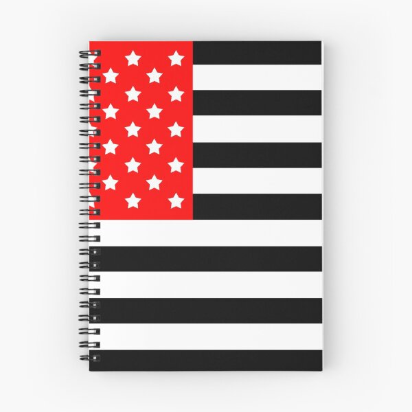 Item preview, Red, White, and Black American Flag designed and sold by youneekart.