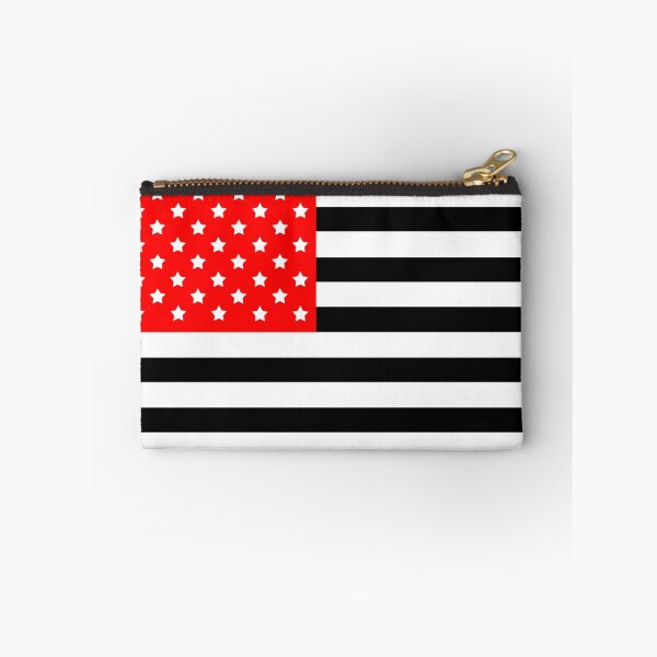Item preview, Red, White, and Black American Flag designed and sold by youneekart.