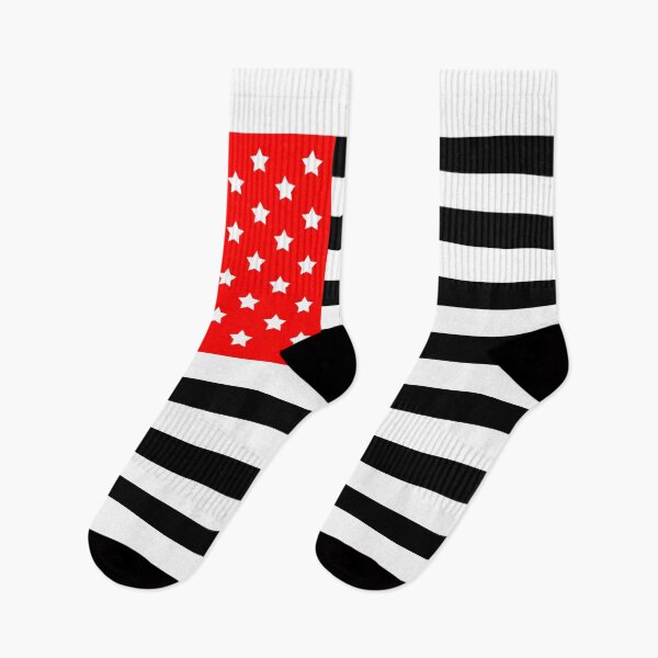 Item preview, Red, White, and Black American Flag designed and sold by youneekart.