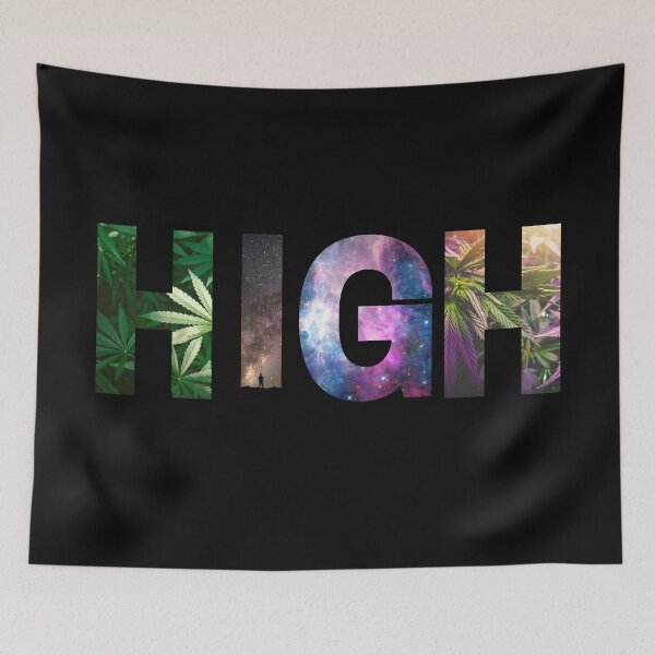 Item preview, HIGH | SMART SUCCESSFUL STONER | We Are The Universe designed and sold by AlfaEcho.