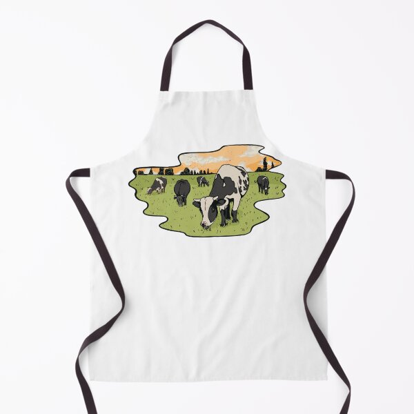 Item preview, Cows graze cow animal animals farm designed and sold by AaaleXX.
