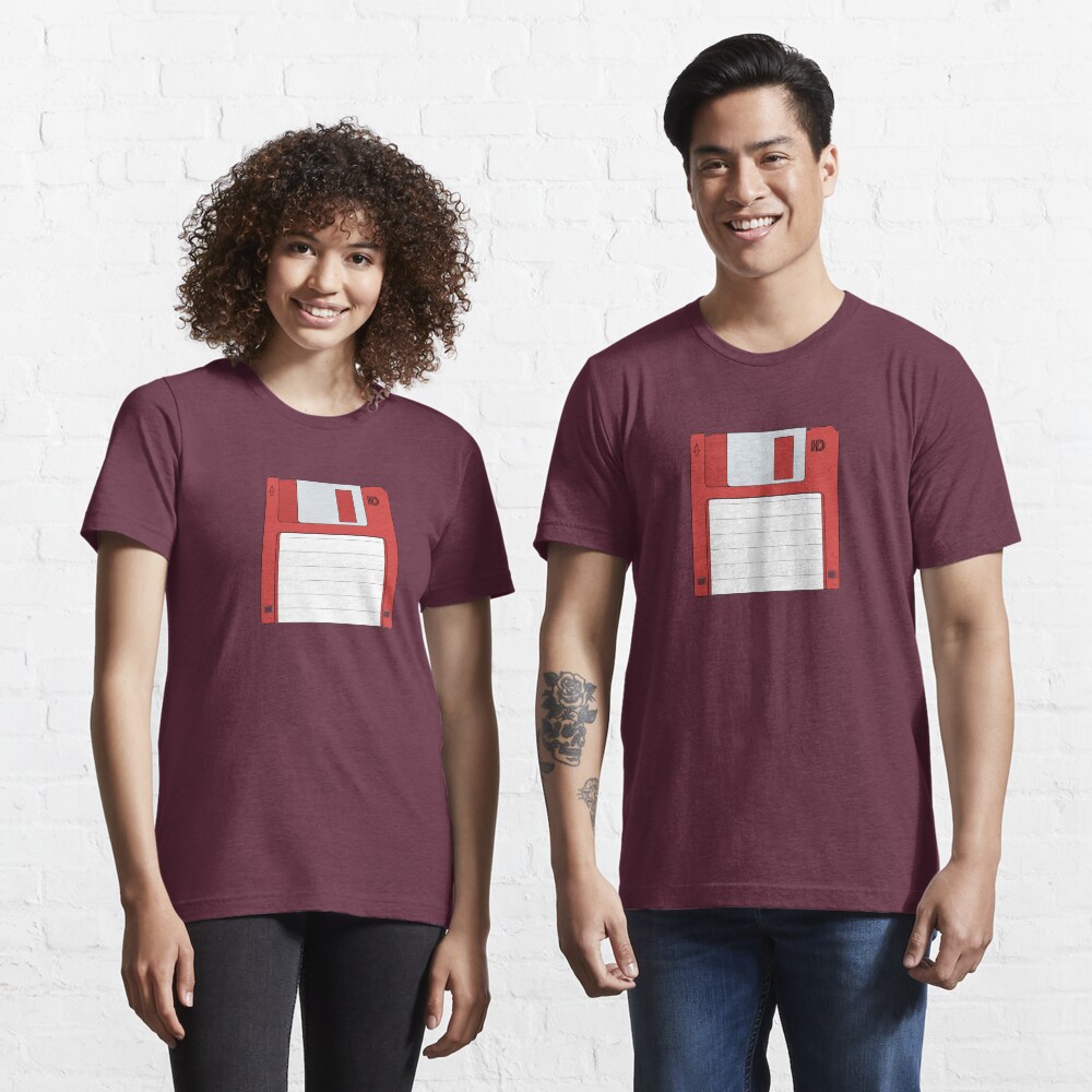 3.5" HD Floppy Disc (Red) Essential T-Shirt