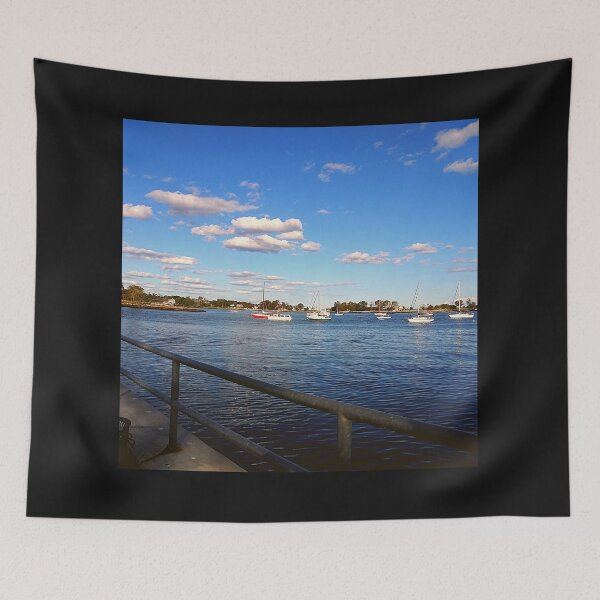Item preview, The Yatch: A Waterfront Photographic Print designed and sold by marvacousins246.