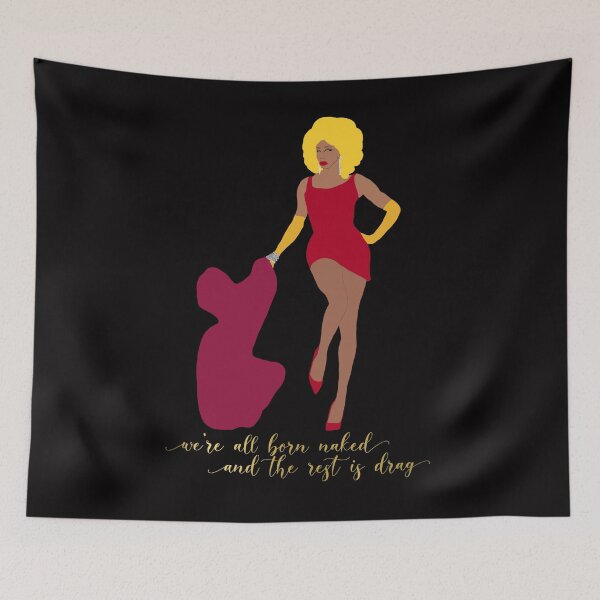 Item preview, We´re all born naked and the rest is drag designed and sold by Shirtgame.