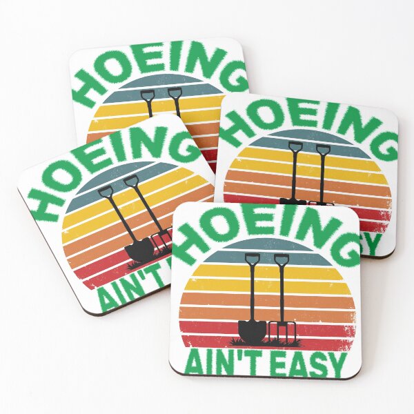 Item preview, Hoeing Ain't Easy Vintage Sticker designed and sold by thenewall.