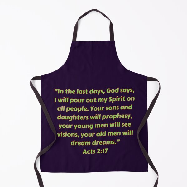 Item preview, Bible Verse Acts 2:17 designed and sold by Prayingwarrior.