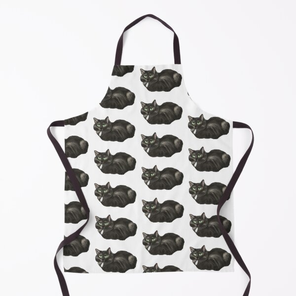 Item preview, Cute little fluffy cat designed and sold by Boba Fauvette.