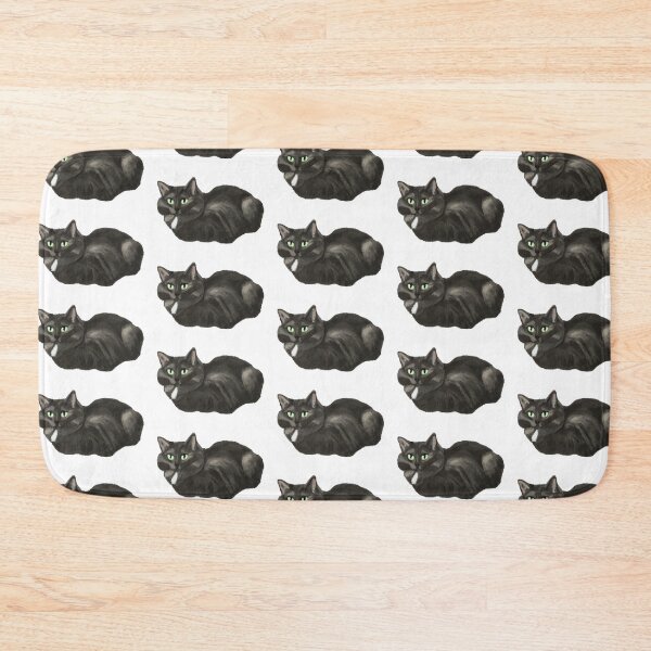 Item preview, Cute little fluffy cat designed and sold by Boba Fauvette.
