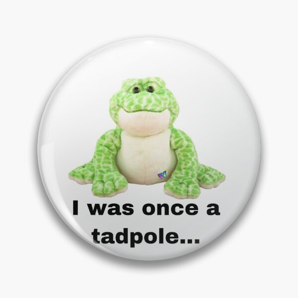 Item preview, Webkinz frog I was once a tadpole meme designed and sold by dyslsexyia.