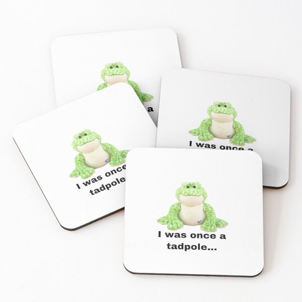 Item preview, Webkinz frog I was once a tadpole meme designed and sold by dyslsexyia.