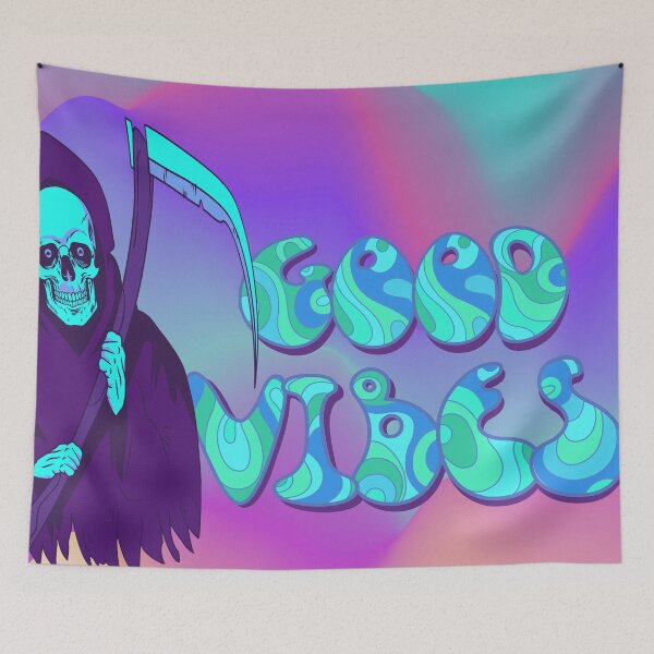 Item preview, Good Vibes Trippy T-shirt designed and sold by jigglywinx.
