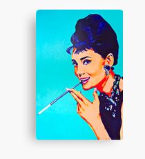 Audrey Hepburn Canvas Print