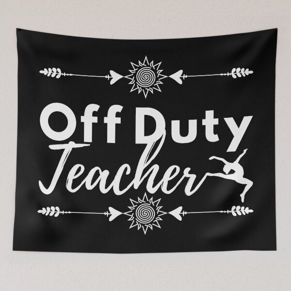 Item preview, Off Duty Teacher Summer Break designed and sold by sinceanna.
