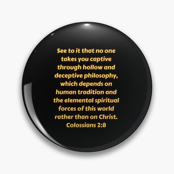 Item preview, Bible Verse Colossians 2:8 designed and sold by Prayingwarrior.
