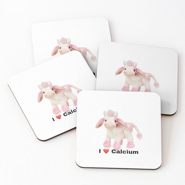 Item preview, Strawberry webkinz cow I love calcium  designed and sold by dyslsexyia.
