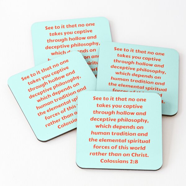 Item preview, Bible Verse Colossians 2:8 designed and sold by Prayingwarrior.