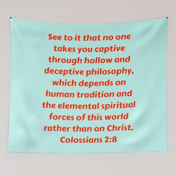 Item preview, Bible Verse Colossians 2:8 designed and sold by Prayingwarrior.