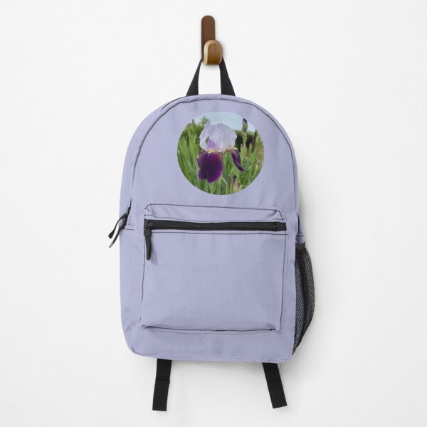 Item preview, Purple Wabash Bearded Iris Flower Bloom Photo designed and sold by Gsallicat.