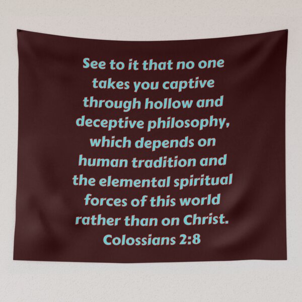 Item preview, Bible Verse Colossians 2:8 designed and sold by Prayingwarrior.