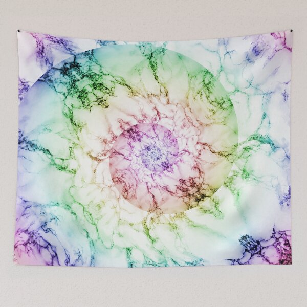 Item preview, Rainbow Tie Dye Marble designed and sold by geodeart.
