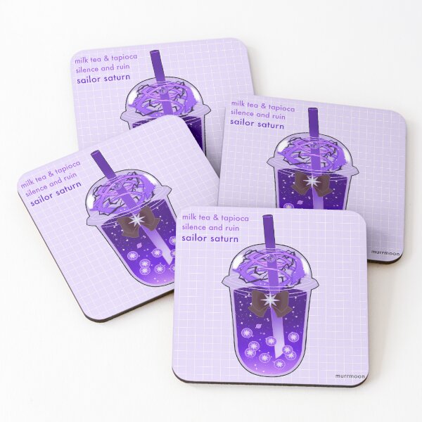 Item preview, Sailor Saturn Boba Grid designed and sold by murrmoonlm.