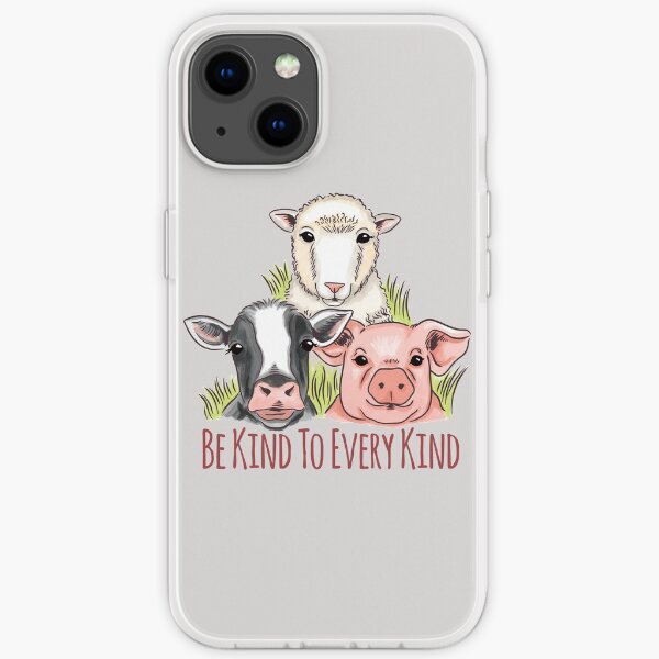 VEGAN KINDNESS iPhone Soft Case
