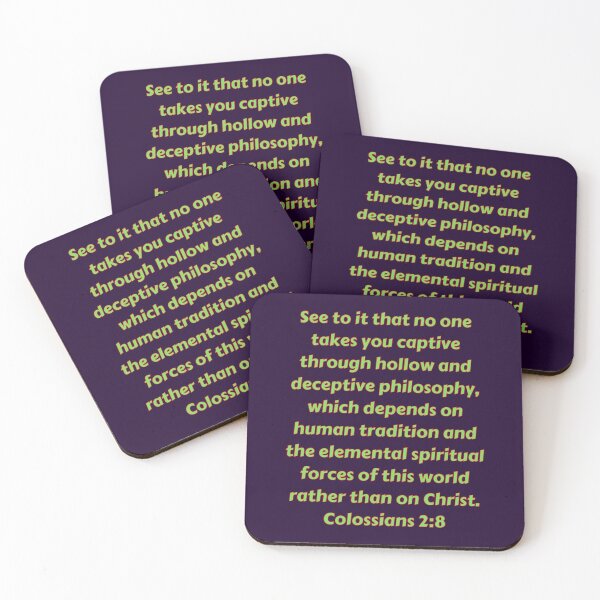 Item preview, Bible Verse Colossians 2:8 designed and sold by Prayingwarrior.