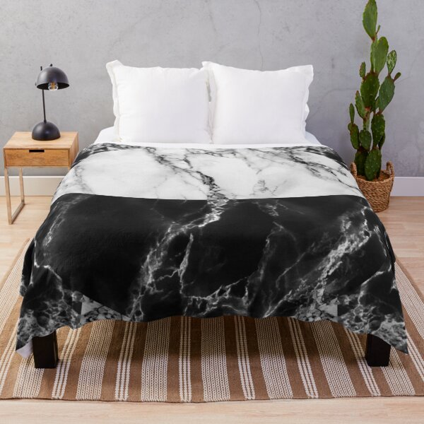 Item preview, Black Marble Stone White Carerra designed and sold by geodeart.