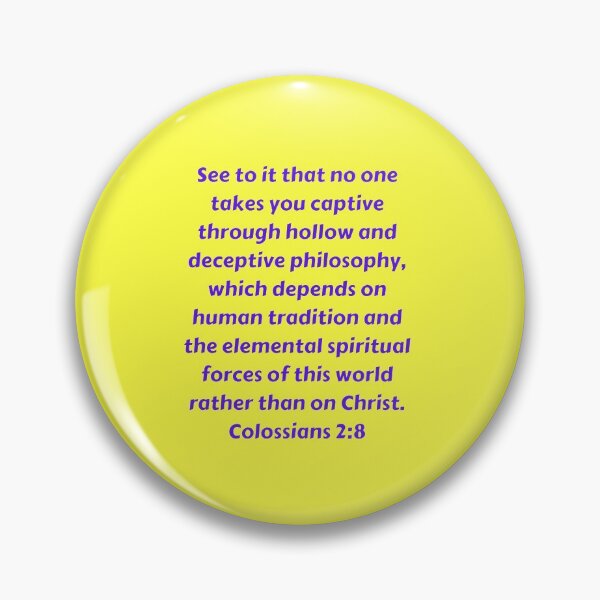 Item preview, Bible Verse Colossians 2:8 designed and sold by Prayingwarrior.