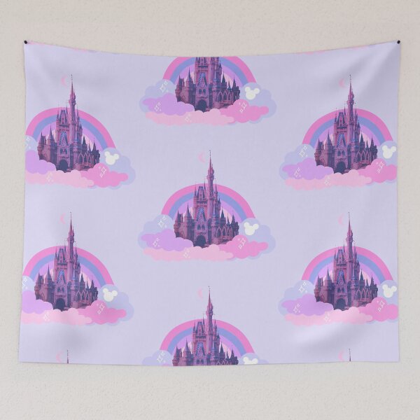 Item preview, Magical Pink Princess Castle designed and sold by princessmochi.