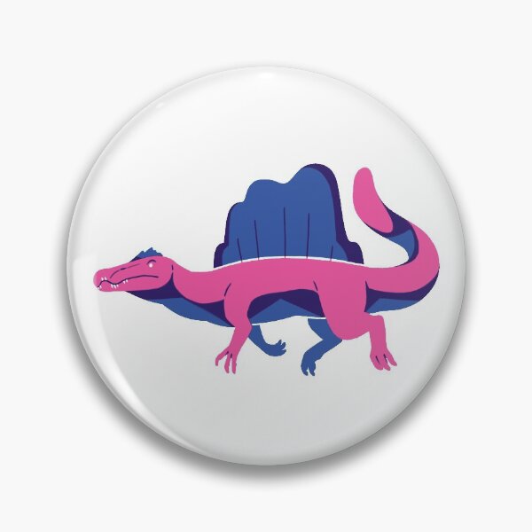 Item preview, Prehistoric Animal Pseudo Risograph Spinosaurus designed and sold by catdoq.